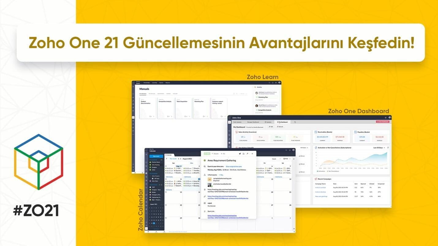 Zoho One 2021 Güncellemesinin Avantajlarını Keşfedin!